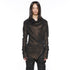 JULIUS 917KNM2-C Dark Brown / Cowl Neck Knit Top
